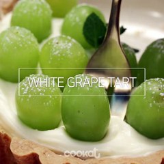 Cookat - -White Grape Tart- sweeten up your day w- this tart...
