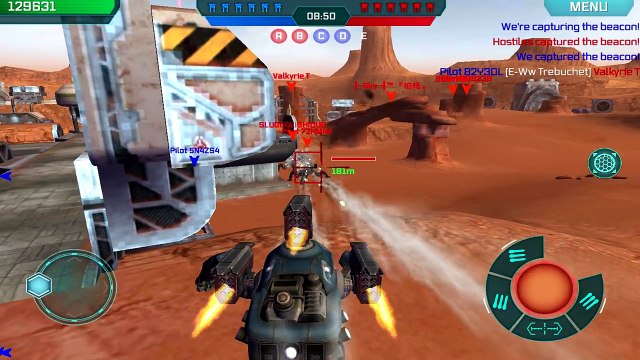 Walking War Robots Spider Robot -Fujin- Gameplay Part 1