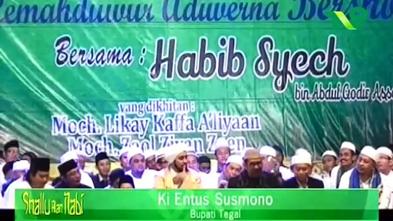 Habib Syech Tertawa Terhibur NGAPAK Ki enthus 'santri'