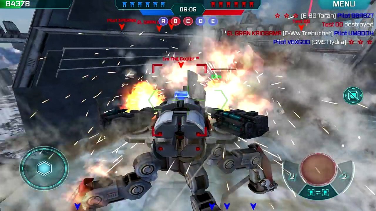 Walking War Robots Spider Robot - Raijin - Gameplay part 3