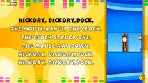 Hickory Dickory - Karaoke Version With Lyrics - Cartoon-Animated English Nursery Rhymes For Kids