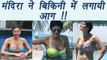 Mandira Bedi looks SIZZLING HOT in Bikini; Watch here | FilmiBeat