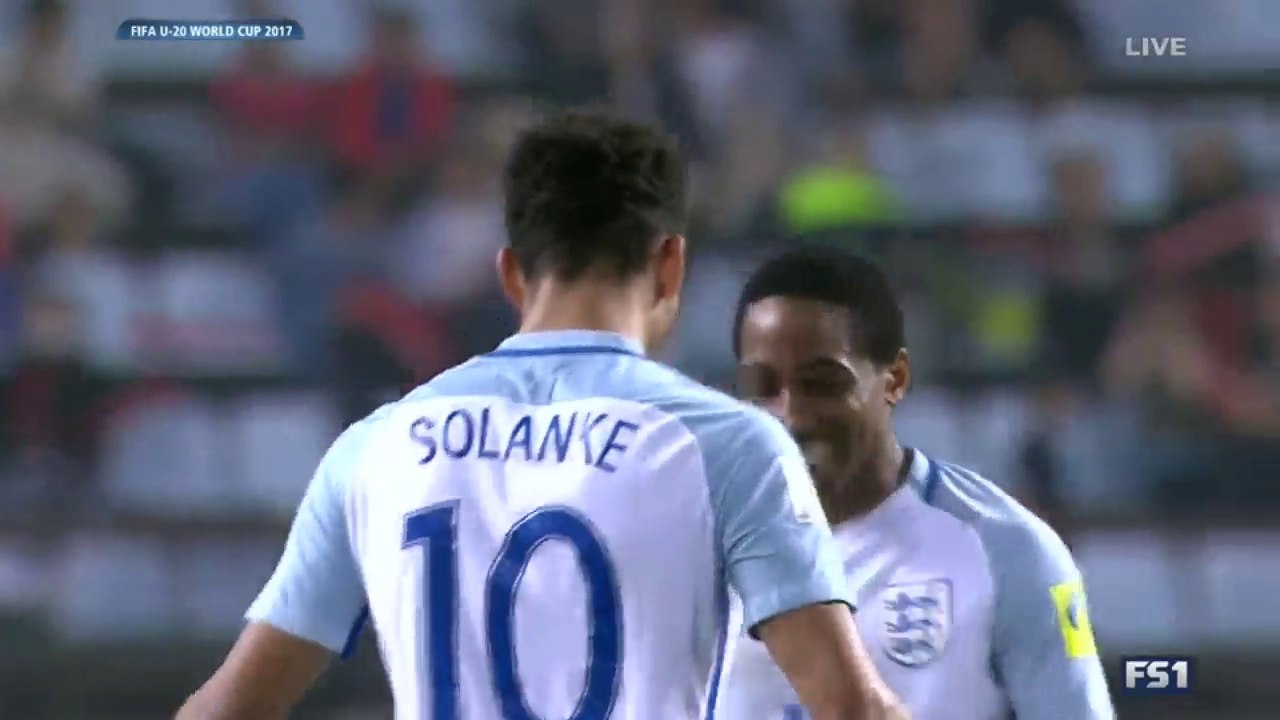 Dominic Solanke second Goal HD - Italy U20 1 - 3 England U20 - 08.06.2017 (Full Replay)