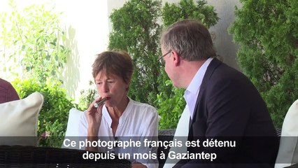 Turquie: Mathias Depardon reçoit la visite de sa mère