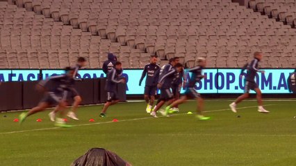 Argentina treina para pegar o Brasil