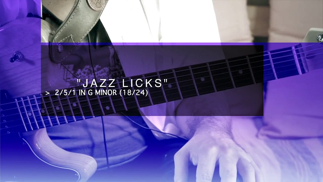 JAZZ LICKS 2/5/1 IN G MINOR (18/24)