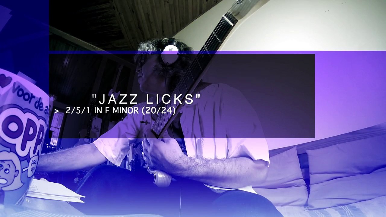 JAZZ LICKS 2/5/1 IN F MINOR (20/24)