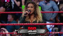 JoJo announcing the Tag Team match: 05/22/17