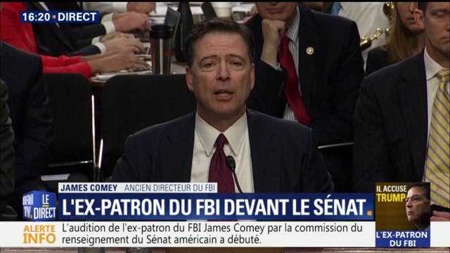 James Comey accuse Trump de l'avoir diffamé et d'avoir proféré des mensonges