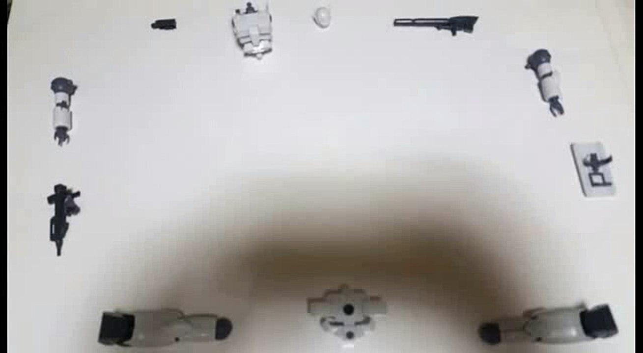37 HGUC ガンキャノン最初期型（ロールアウト1号機）Guncannon Rollout 001 機動戦士ガンダム THE ORIGIN ガンプラ作ってみた！その