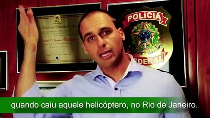 Eduardo Bolsonaro denuncia Benedita e Requião