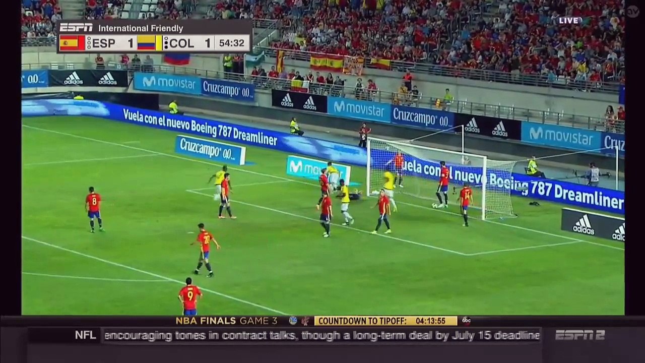 Le 26e but de Falcao avec la Colombie