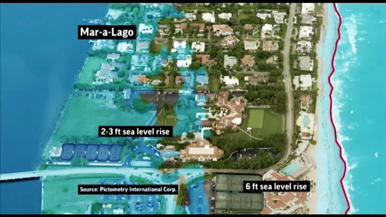 Climat : les propriétés de Trump en Floride menacées par la montée des eaux