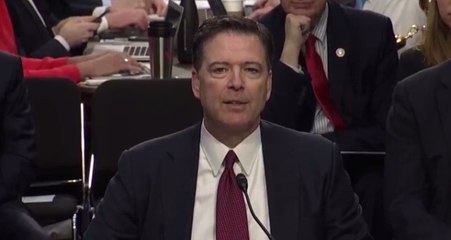 Dünyanın Gözü Trump'ın Kaderini Etkileyecek FBI Eski Direktörü Comey'in Konuşmasında