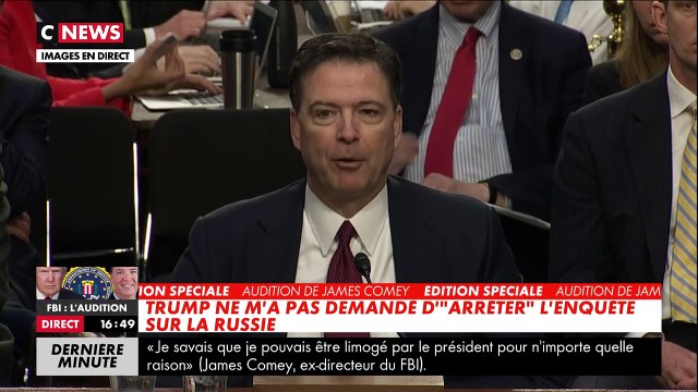 Pour James Comey, les journalistes parlent sans savoir...