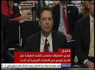 كومي : ليس لدي شك في تدخل روسي بالانتخابات الأميركية الأخيرة