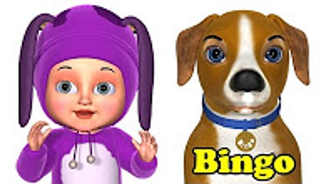 Bingo Dog Song - Bingo Kids' Songs -3D Animation Bingo Nursery Rhymes for Children