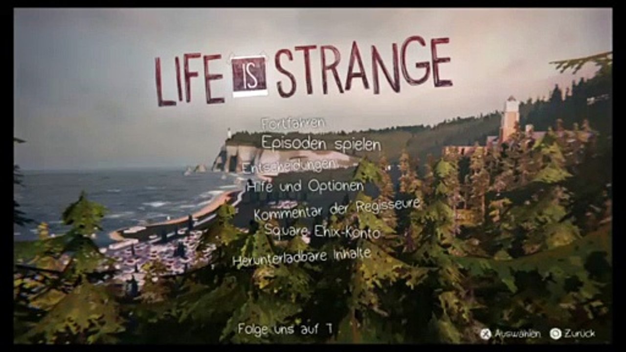 PS4-Live-Übertragung Life is Strange EP1 -EP2