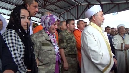 Burdur Şehidi Yağmur Altında Gözyaşlarıyla Uğurlandı