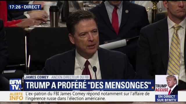 Les Russes sont intervenus pour perturber notre processus électoral , assure James Comey