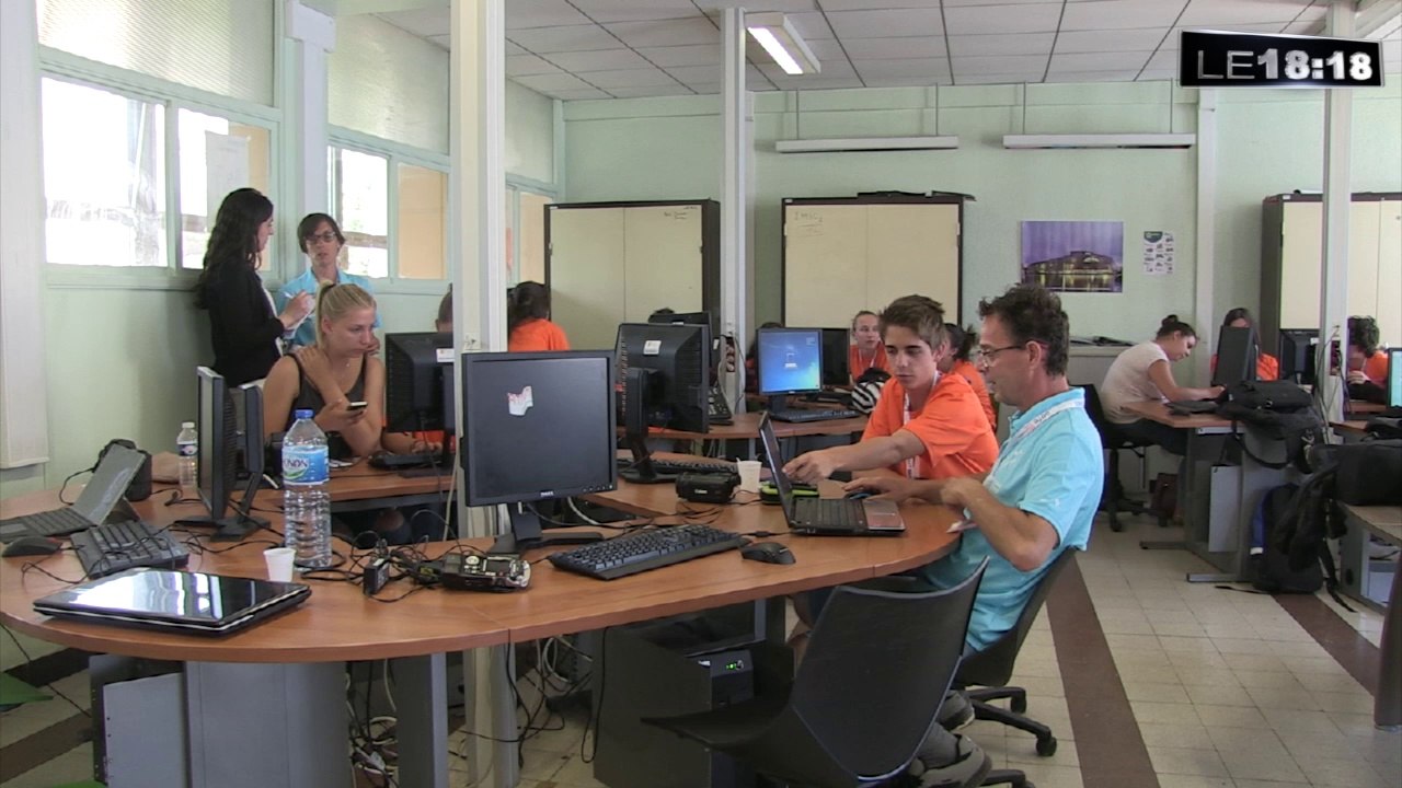 Lilian Thuram a rencontré les journalistes en herbe à l'occasion des 7e Jeux internationaux de la jeunesse