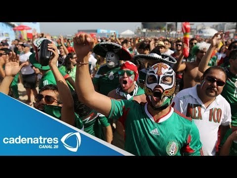 Así se vivió el partido Holanda vs México en el Fan Fest de Río de Janeiro