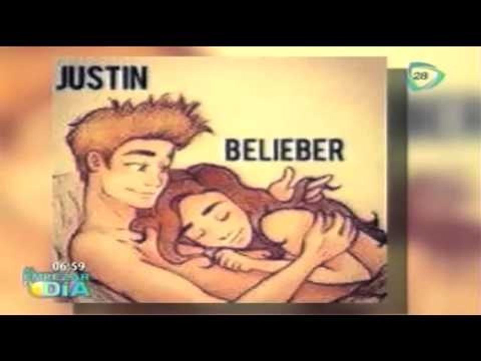 Justin Bieber causa revuelo entre beliebers //...