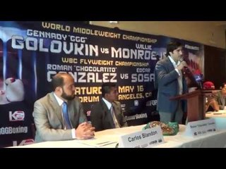 Full Vid Chocolatito Gonzalez Fights On GGG vs Monroe Jr. Card EsNews