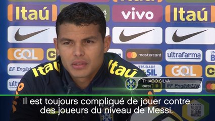 Amical - Silva : "Toujours difficile d’affronter Messi''