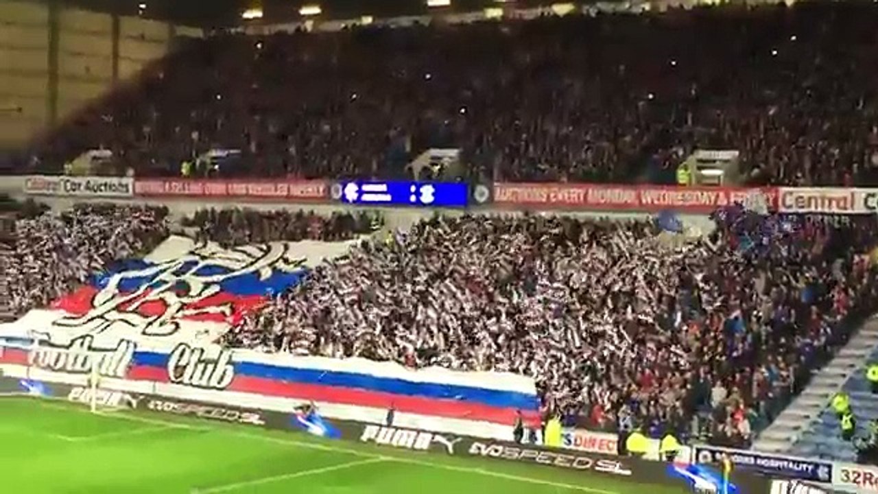 Rangers display