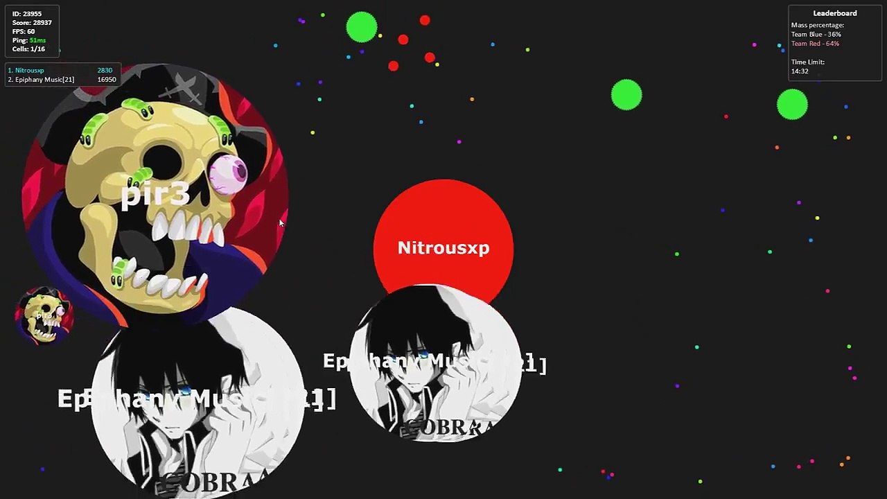 BIGGEST GOTA.IO POPSPLIT SPLIT! GOTA IO MONTAGE (with  nitrousXP)