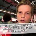 Quand le Youtubeur, Robin, 11 ans, piège les équipes de «Quotidien»