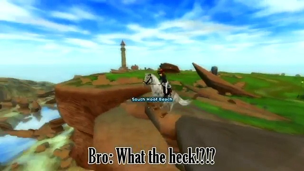 My 10 Year Old Brother Plays Star Stable- WHY DOES HE WANNA JUMP OFF OF CLIFFS?!??!