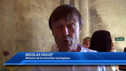Mane/Loup : Le ministre Nicolas Hulot à l'écoute des éleveurs