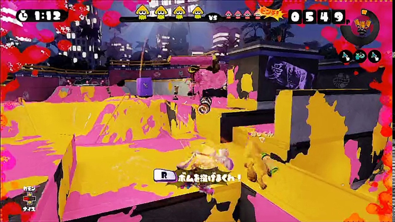 【実況】 愛 vs 金 【スプラトゥーン】