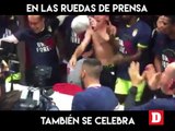 En las ruedas de prensa también se celebra