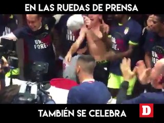 En las ruedas de prensa también se celebra
