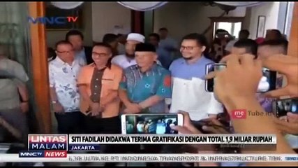 Siti Fadilah Dupari Kembalikan Uang Gratifikasi