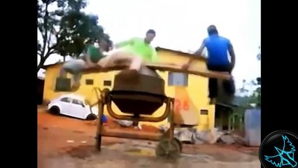 Komik iş kazaları ilginç anlar-dikkatsiz insanlar