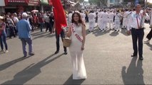 Kiraz Festivali Yürüyüşü Renkli Görüntülere Sahne Oldu