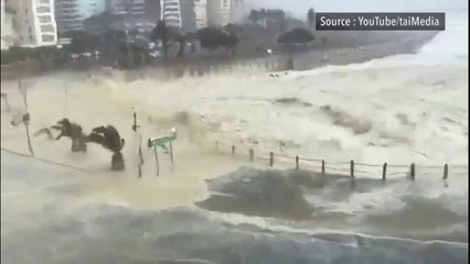 Afrique du Sud : les images impressionnantes de la tempête qui a touché la région du Cap