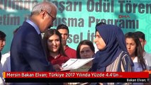 Mersin Bakan Elvan: Türkiye 2017 Yılında Yüzde 4.4'ün Üzerinde Büyüyecek