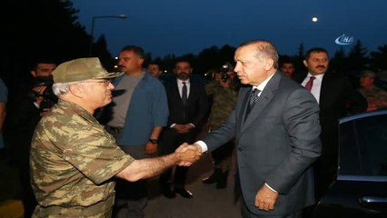 Cumhurbaşkanı Erdoğan Zincidere Komando Tugayı'nda İftarına Katıldı