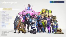 Overwatch 000-DVA-000-026 D.Va Highlight Reel 51-52 Placement Matches 3 and 4