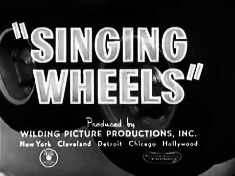 Truckers & Trucking - 'Singing Wheels' (1946) Automobile Manufacturers Association
