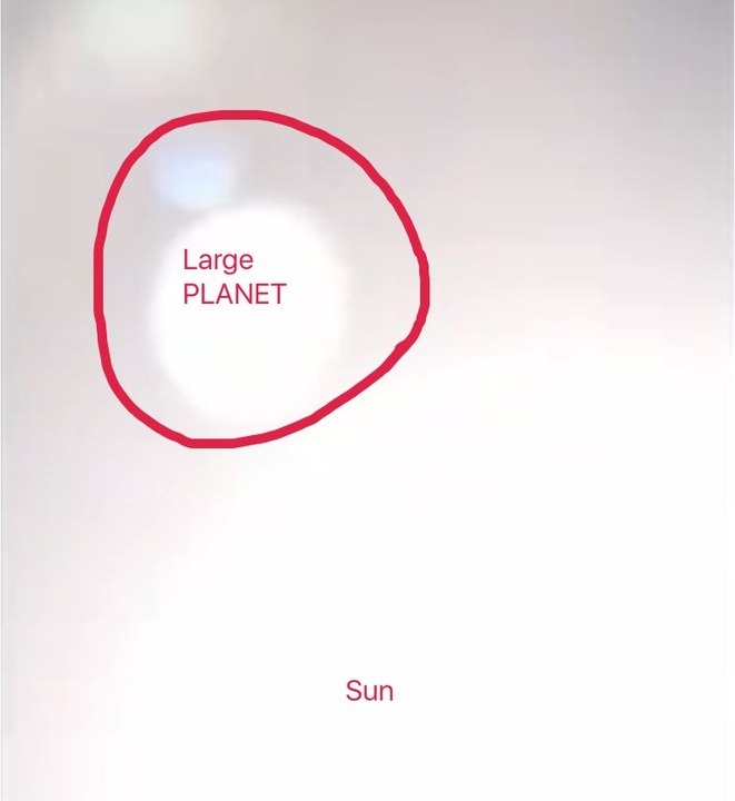 Extremely Large incoming NIBIRU Planet spotted again clearly in sky 1