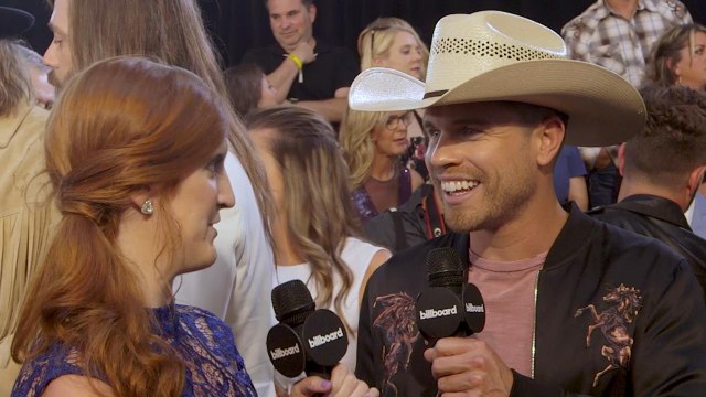 Dustin Lynch on Touring with Brad Paisley and Hearing Small Town Boy On the Radio | CMT Music Awards 2017