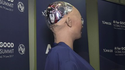AI 'good for the world'... says ultra-lifelike robot