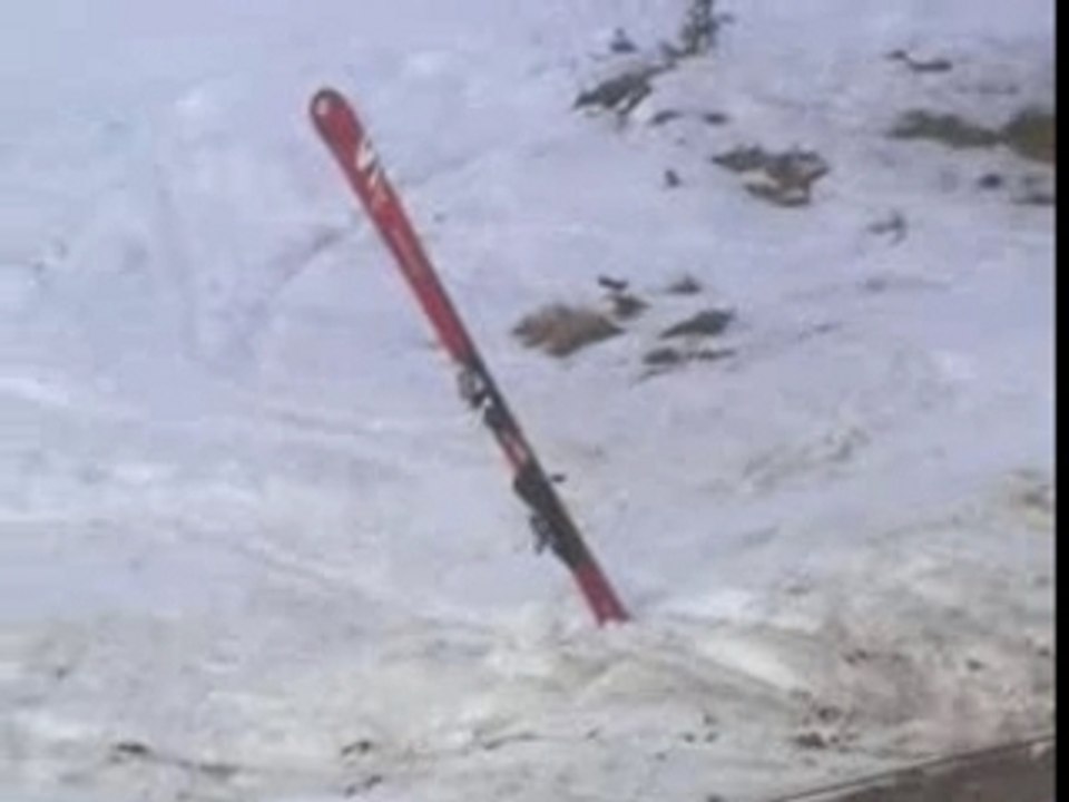 chute ski clement