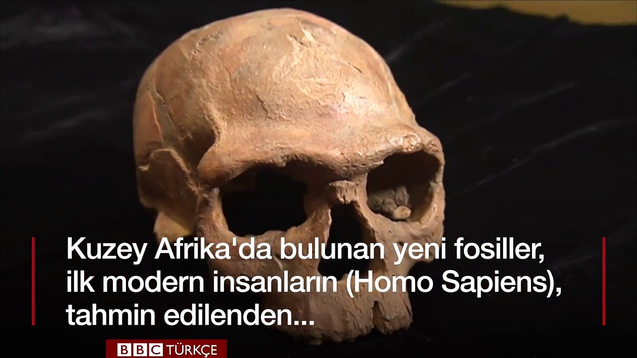 İlk insan tahmin edilenden 100 bin yıl önce Fas'ta bulundu
